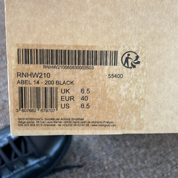 Rossignol Black Leather Sneakers - Picture 9 of 11